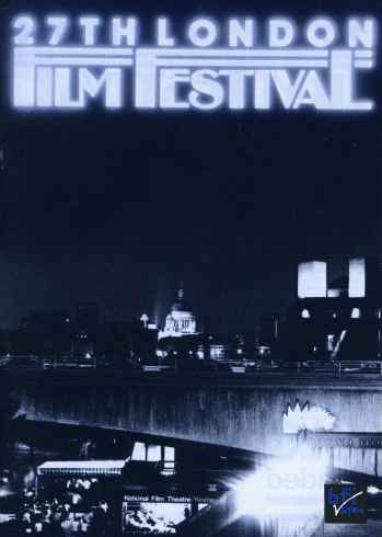 NFT LONDON FILM FESTIVAL GUIDES magazine side cover November 1983