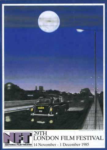 NFT LONDON FILM FESTIVAL GUIDES magazine side cover November 1985