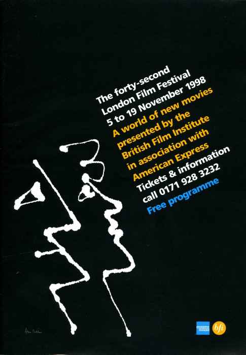 NFT LONDON FILM FESTIVAL GUIDES magazine side cover November 1998