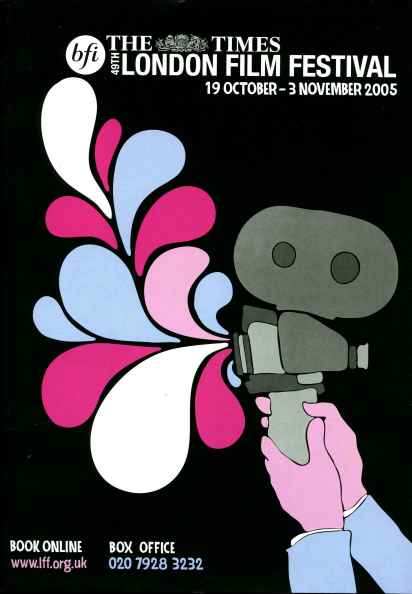 NFT LONDON FILM FESTIVAL GUIDES magazine side cover October 2005