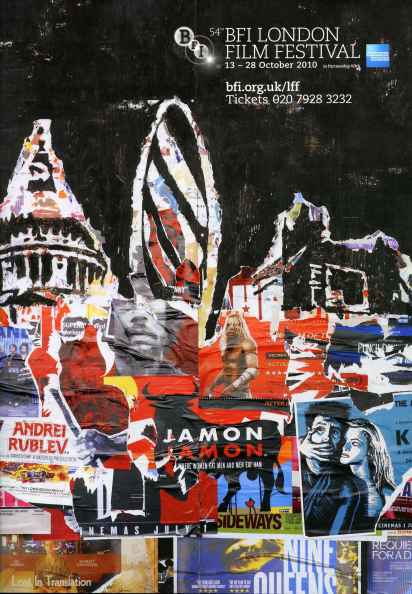 NFT LONDON FILM FESTIVAL GUIDES magazine side cover October 2010