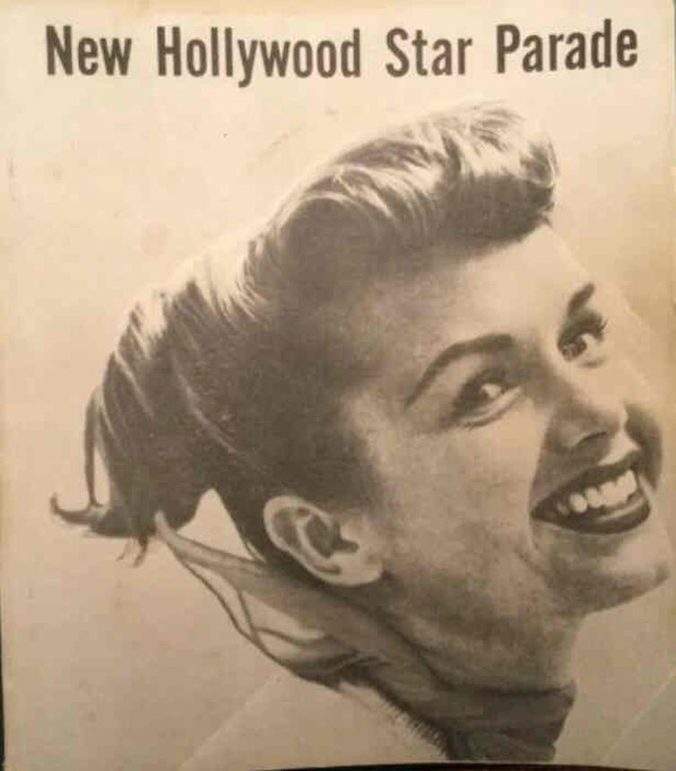 NEW HOLLYWOOD STAR PARADE magazine side cover   1955