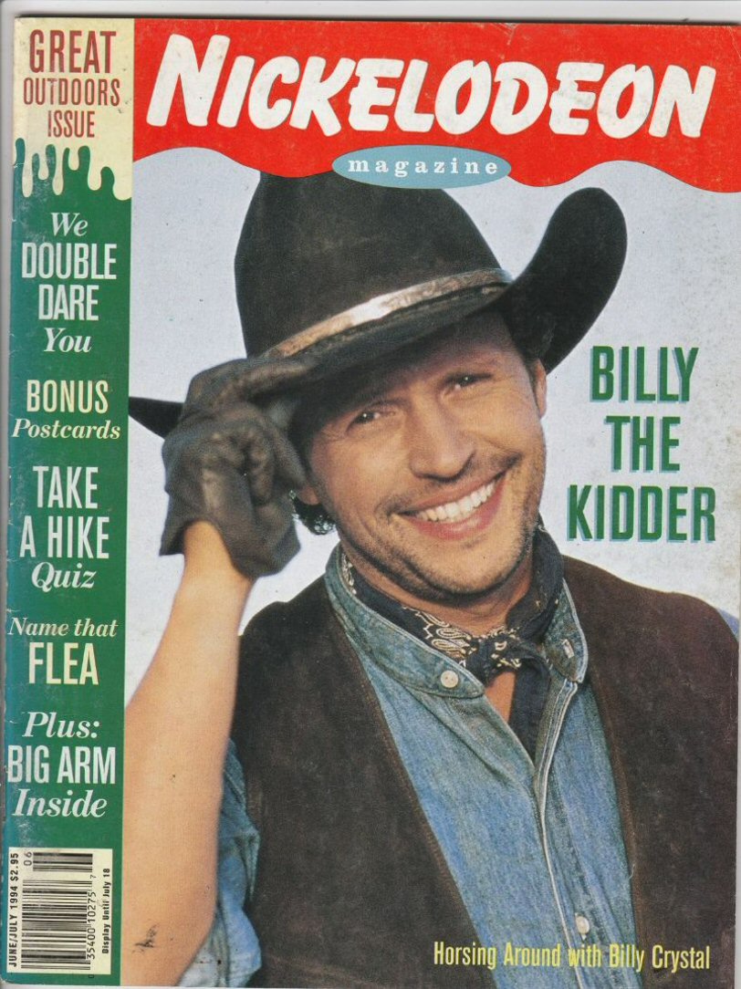 NICKELODEON (1990s-2000s) magazine side cover Issue 6  June/July 1994