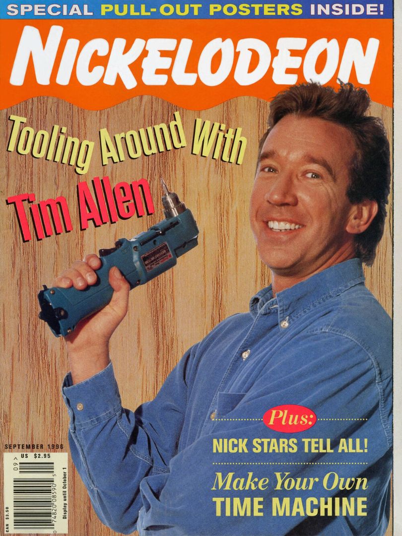 NICKELODEON (1990s-2000s) magazine side cover Issue 24  September 1996