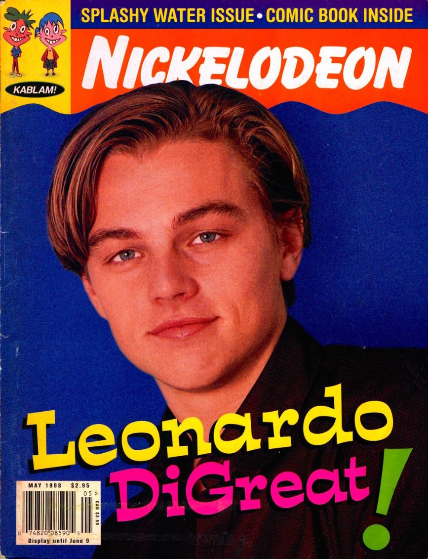 NICKELODEON (1990s-2000s) magazine side cover Issue 41  May 1998