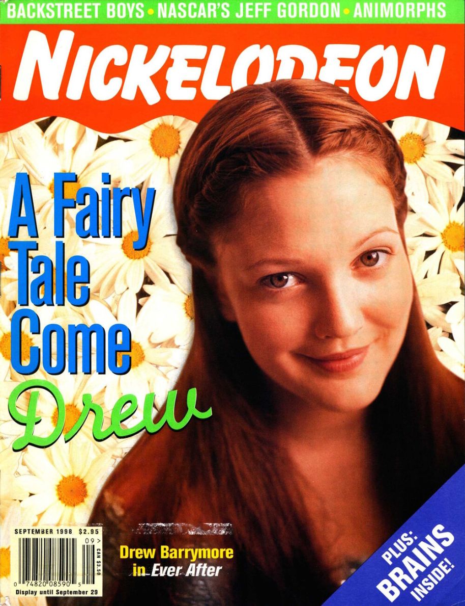 NICKELODEON (1990s-2000s) magazine side cover Issue 44  September 1998