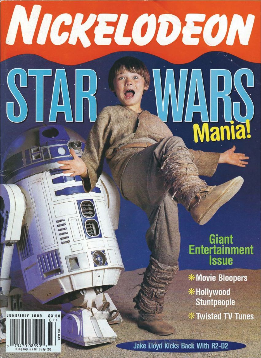 NICKELODEON (1990s-2000s) magazine side cover Issue 52  June/July 1999