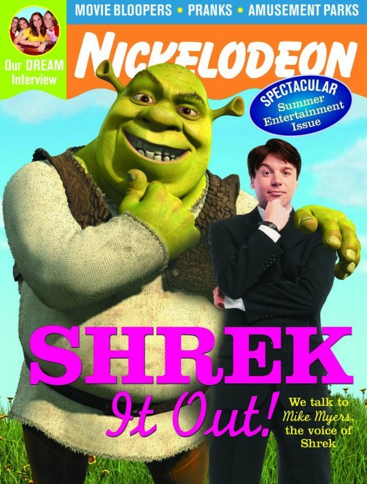 NICKELODEON (1990s-2000s) magazine side cover  June/July 2001
