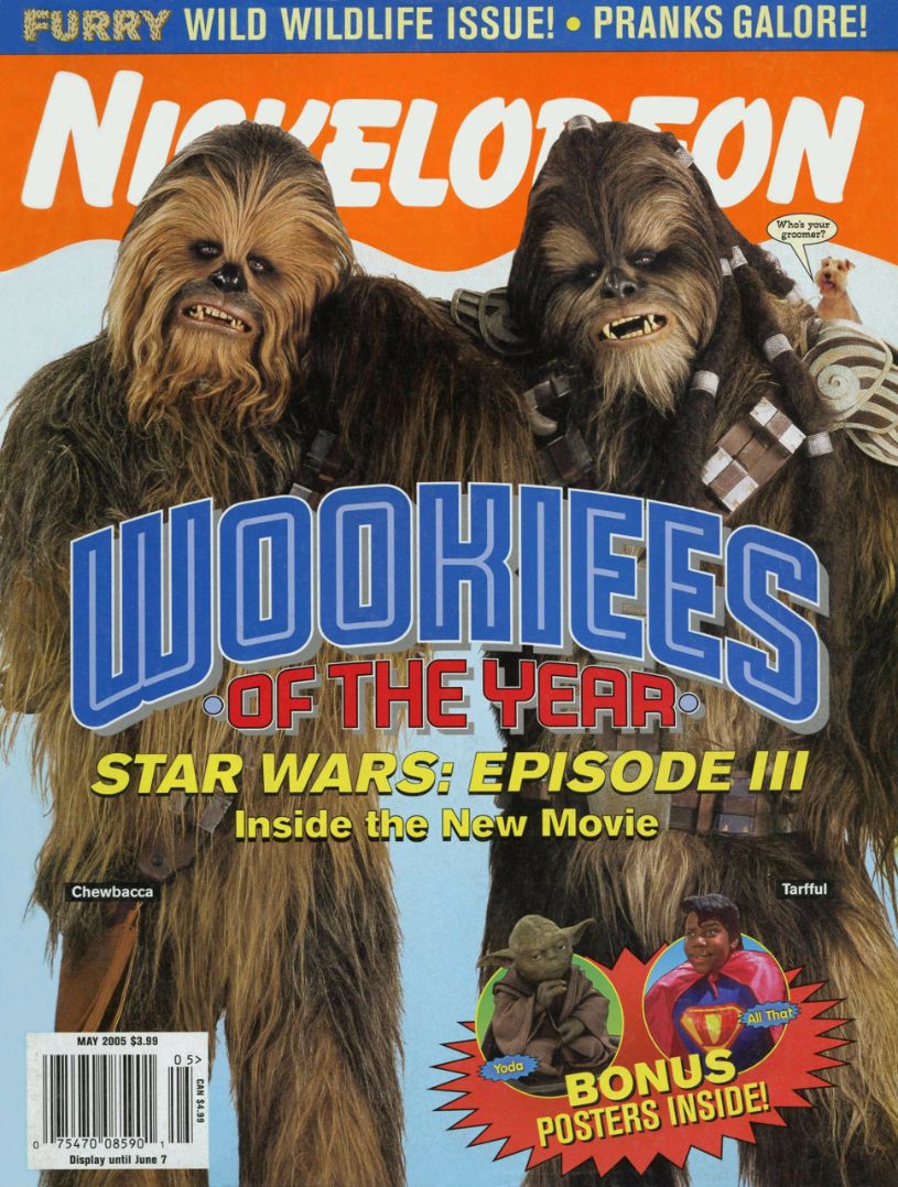 NICKELODEON (1990s-2000s) magazine side cover Issue 111  May 2005