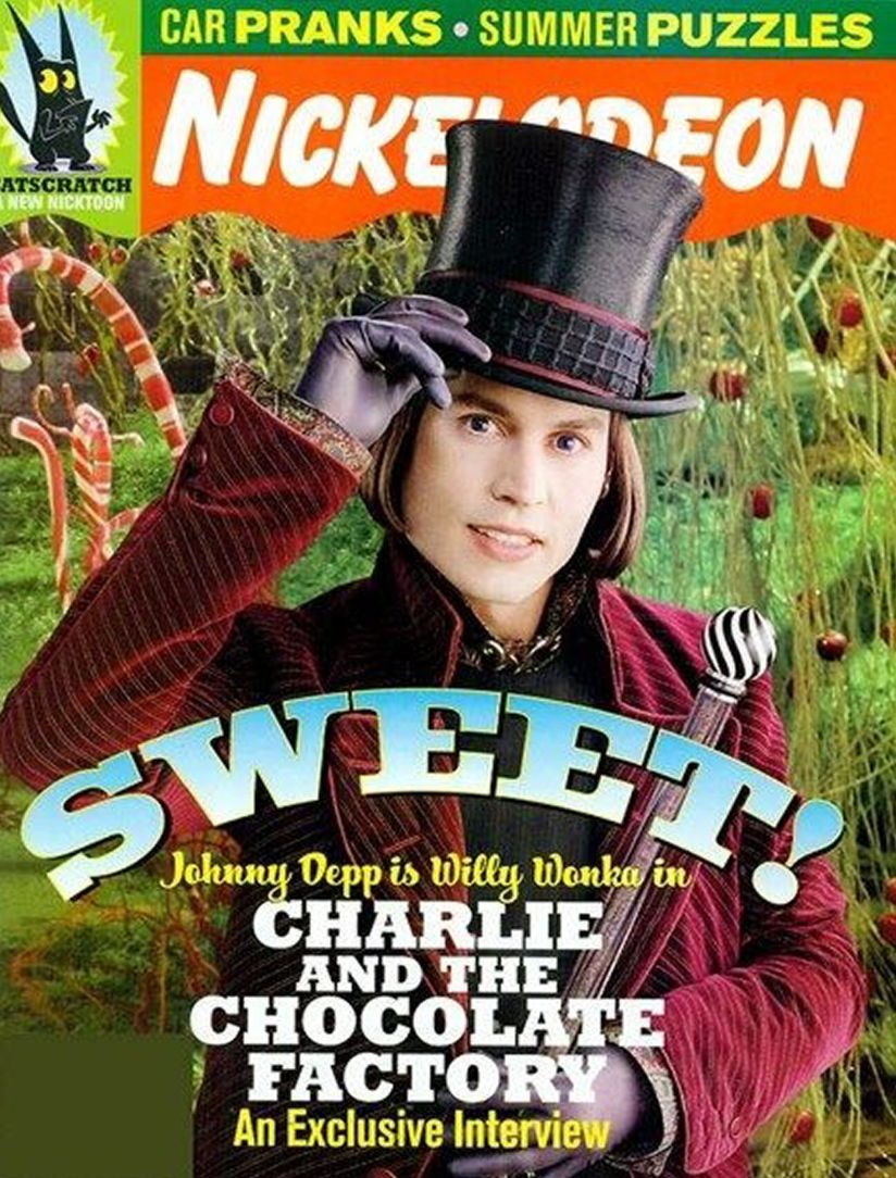 NICKELODEON (1990s-2000s) magazine side cover Issue 113  August 2005