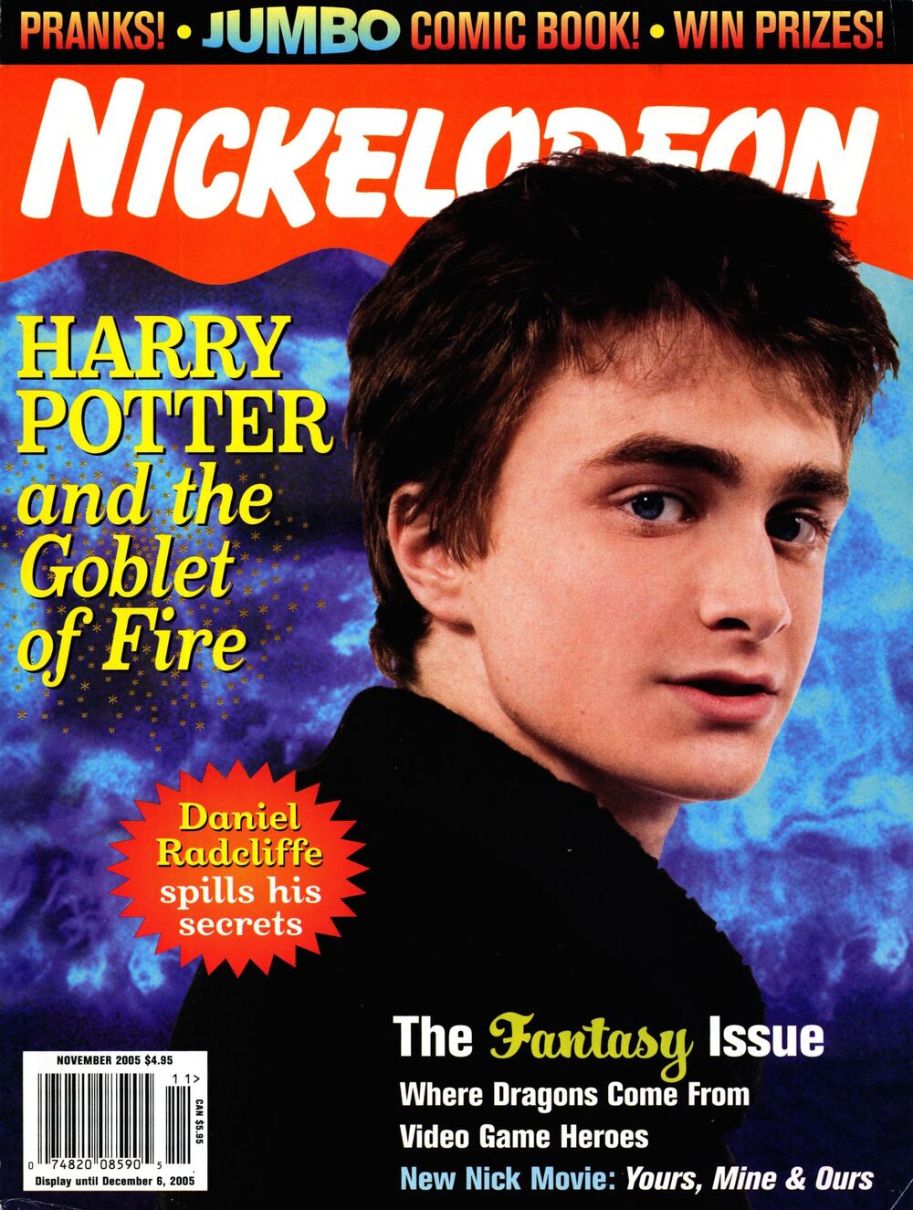 NICKELODEON (1990s-2000s) magazine side cover Issue 116  November 2005