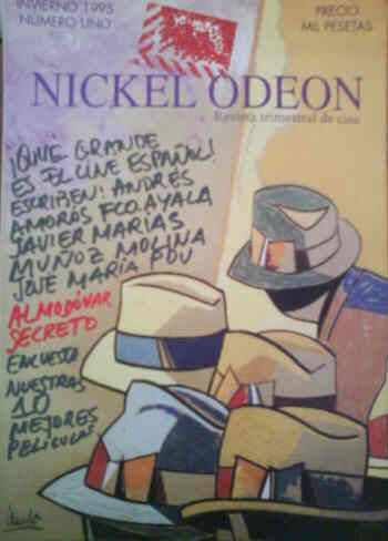 NICKEL ODEON magazine side cover Issue 1 Winter 1995