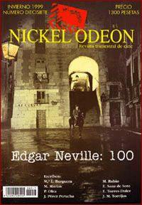 NICKEL ODEON magazine side cover Issue 17 Winter 1999