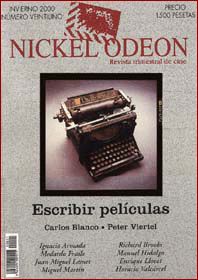 NICKEL ODEON magazine side cover Issue 21 Winter 2000
