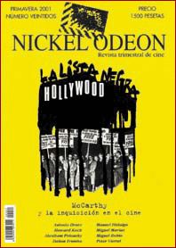 NICKEL ODEON magazine side cover Issue 22 Spring 2001
