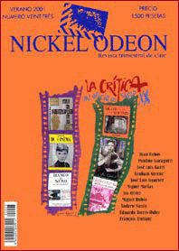 NICKEL ODEON magazine side cover Issue 23 Summer 2001