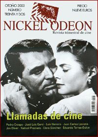 NICKEL ODEON magazine side cover Issue 32 Autumn 2003