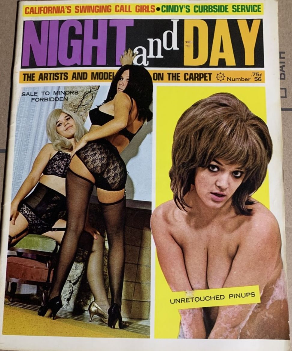 NIGHT AND DAY magazine side cover Issue 56  July 1968