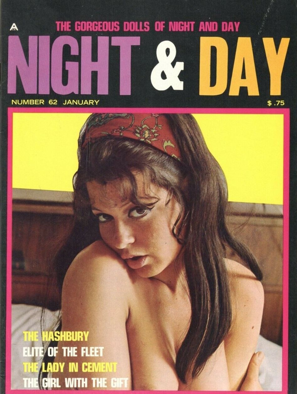 NIGHT AND DAY magazine side cover Issue 62  January 1969