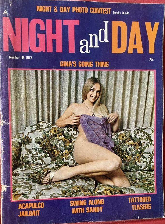 NIGHT AND DAY magazine side cover Issue 68  July 1969