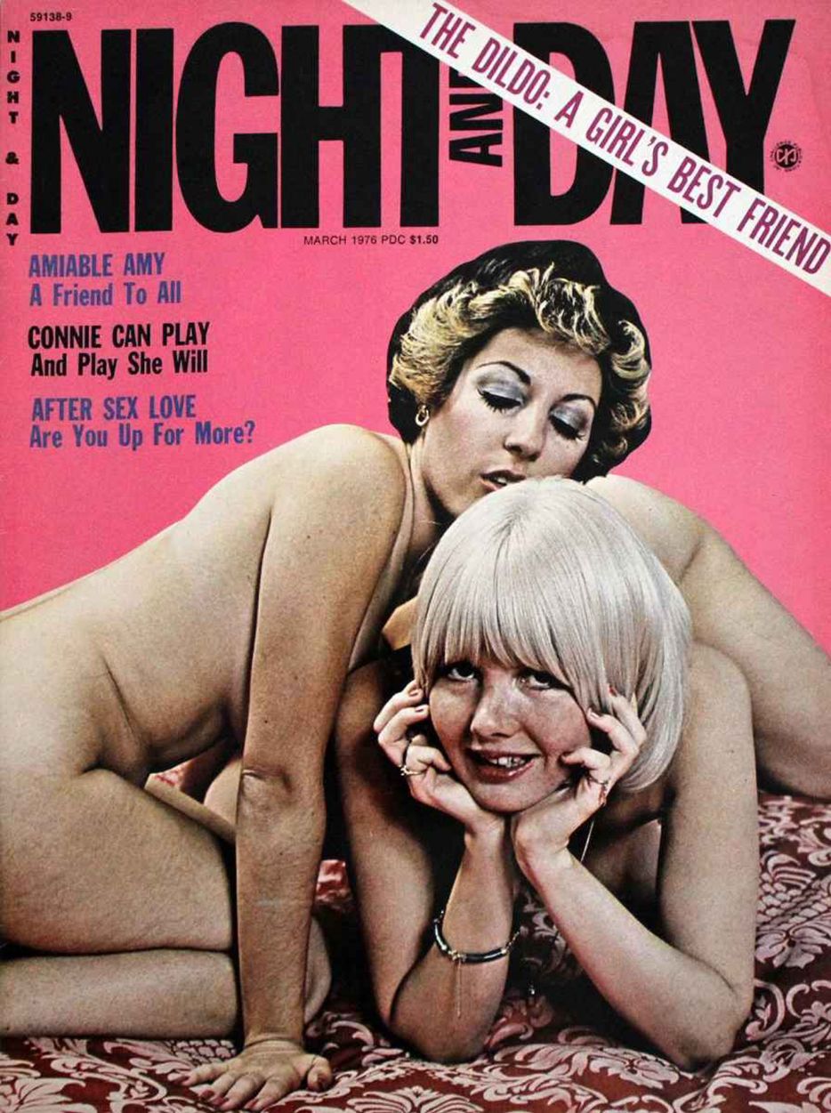 NIGHT AND DAY magazine side cover  March 1976