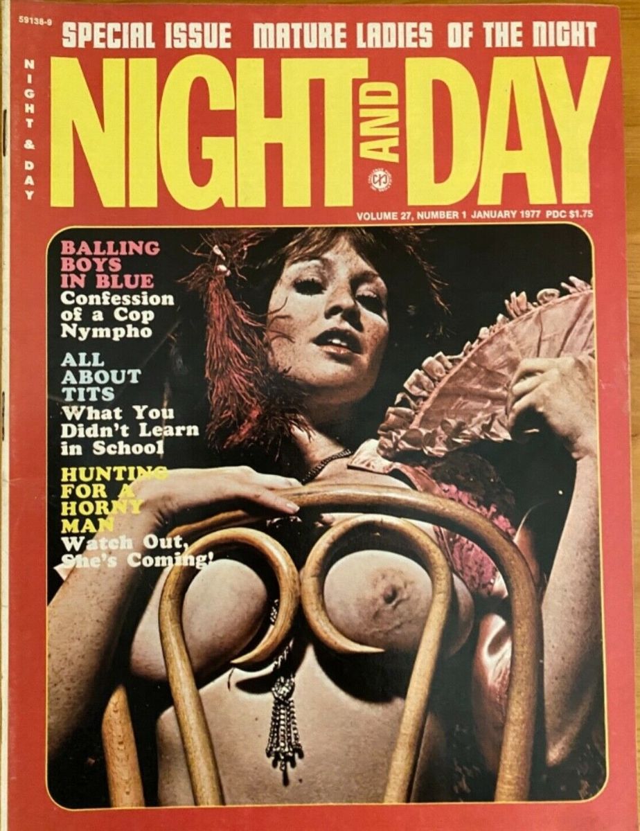 NIGHT AND DAY magazine side cover  Vol 27 No  1  January 1977