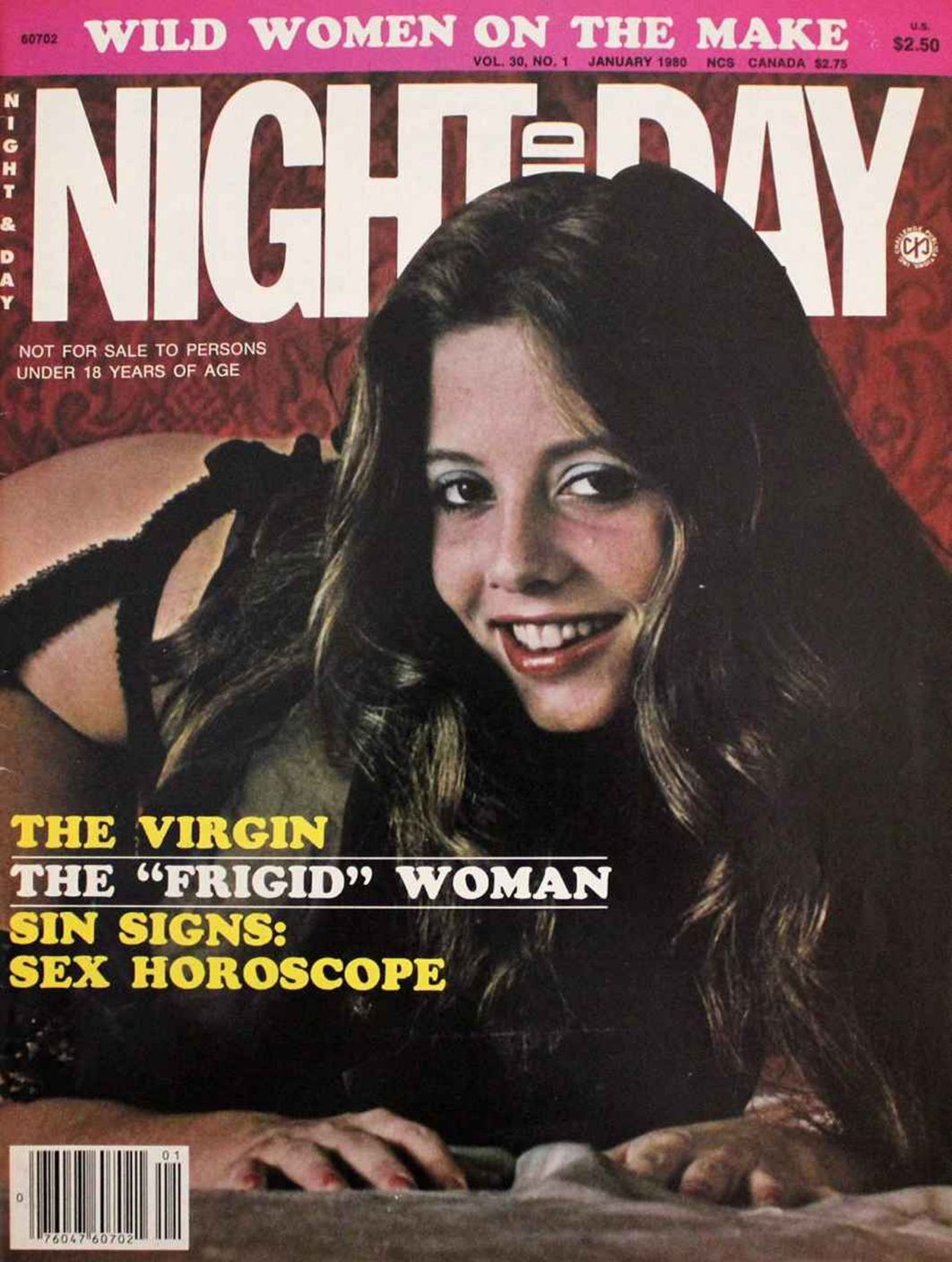 NIGHT AND DAY magazine side cover  Vol 30 No  1  January 1980