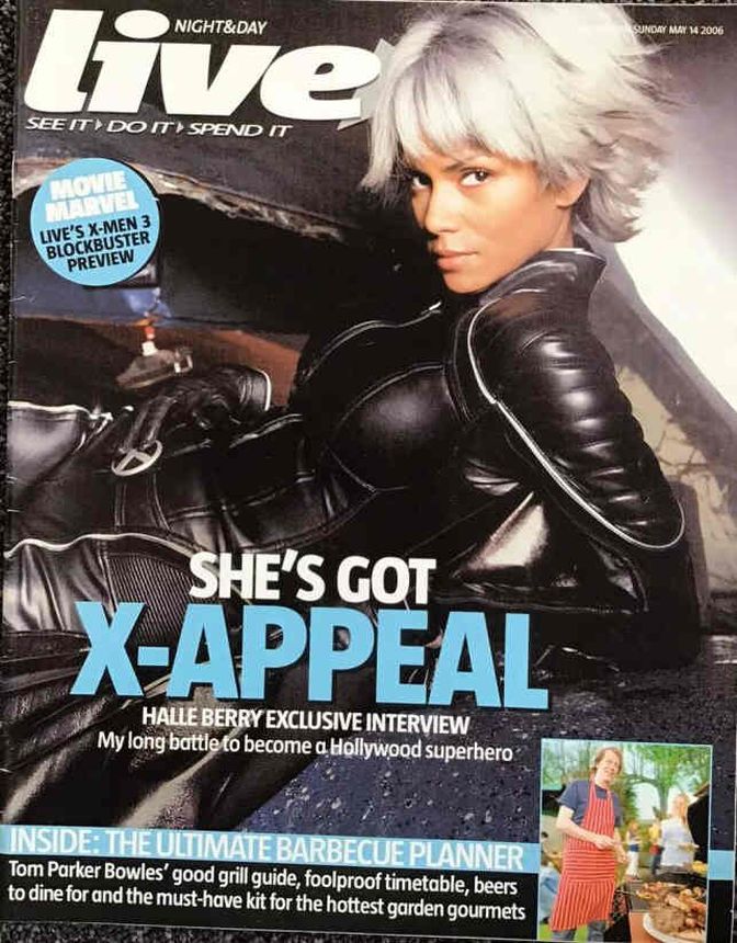 MAIL ON SUNDAY NIGHT AND DAY magazine side cover 14 May 2006
