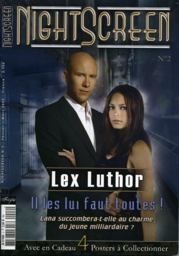 NIGHTSCREEN magazine side cover Issue 2 February/March 2005