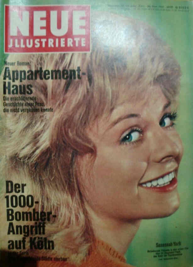 NEUE ILLUSTRIERTE magazine side cover Issue 48 26 November 1961