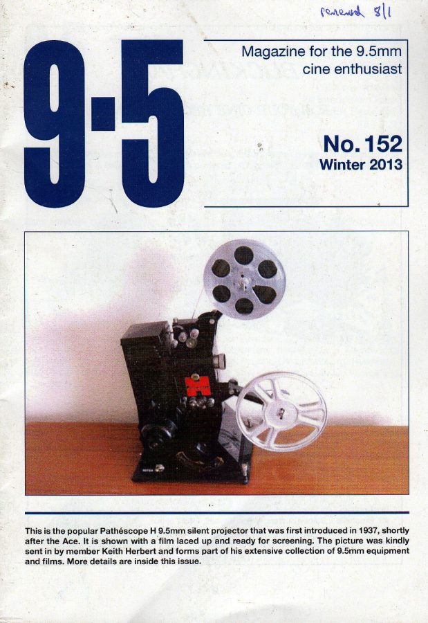 9.5 magazine side cover Issue 152 Winter 2013