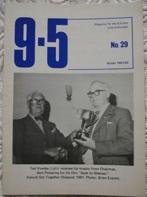 9.5 magazine side cover Issue 29 Winter 1981