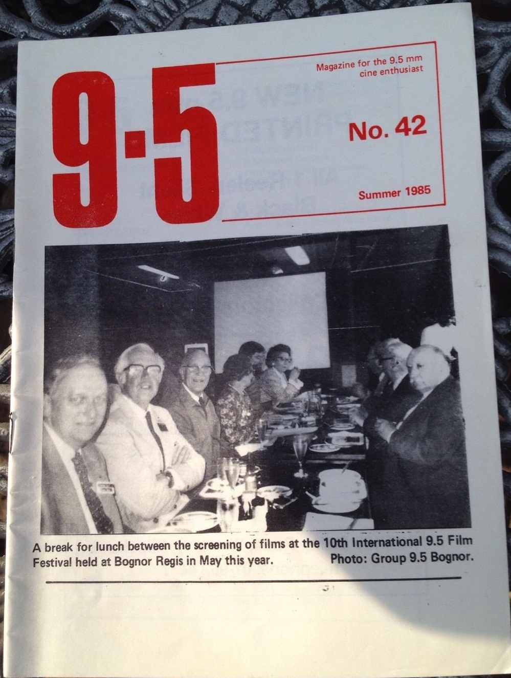 9.5 magazine side cover Issue 42 Summer 1985
