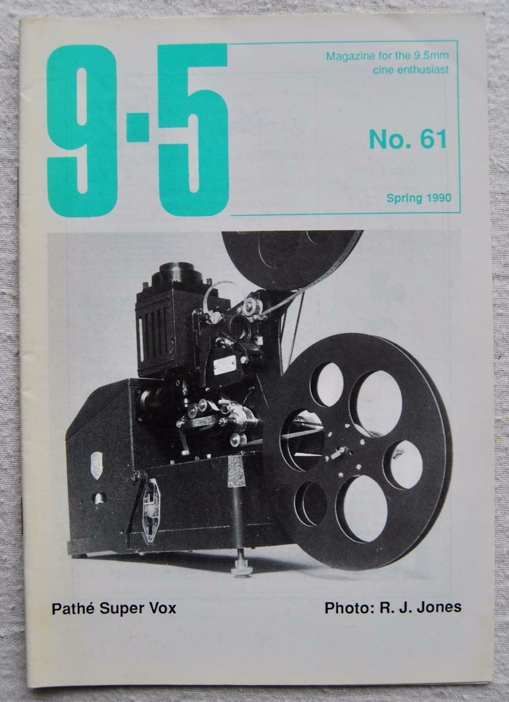 9.5 magazine side cover Issue 61 Spring 1990