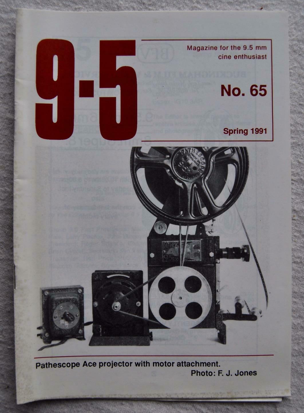 9.5 magazine side cover Issue 65 Spring 1991