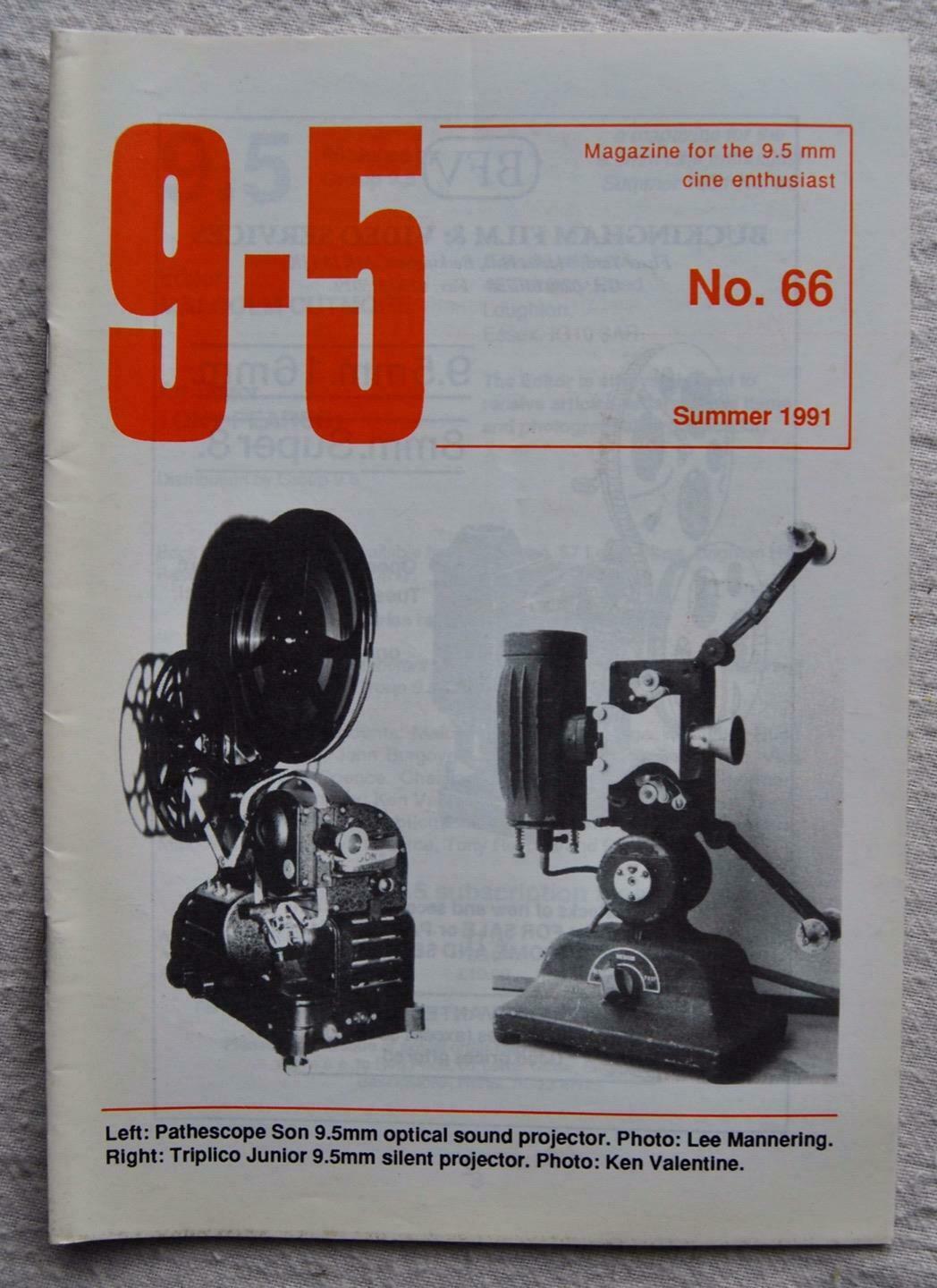9.5 magazine side cover Issue 66 Summer 1991
