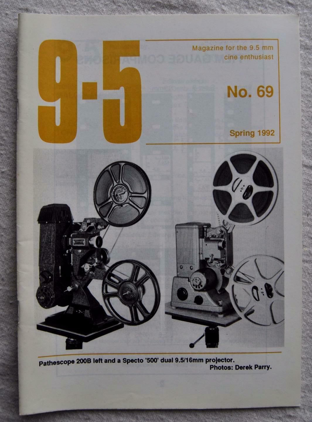 9.5 magazine side cover Issue 69 Spring 1992