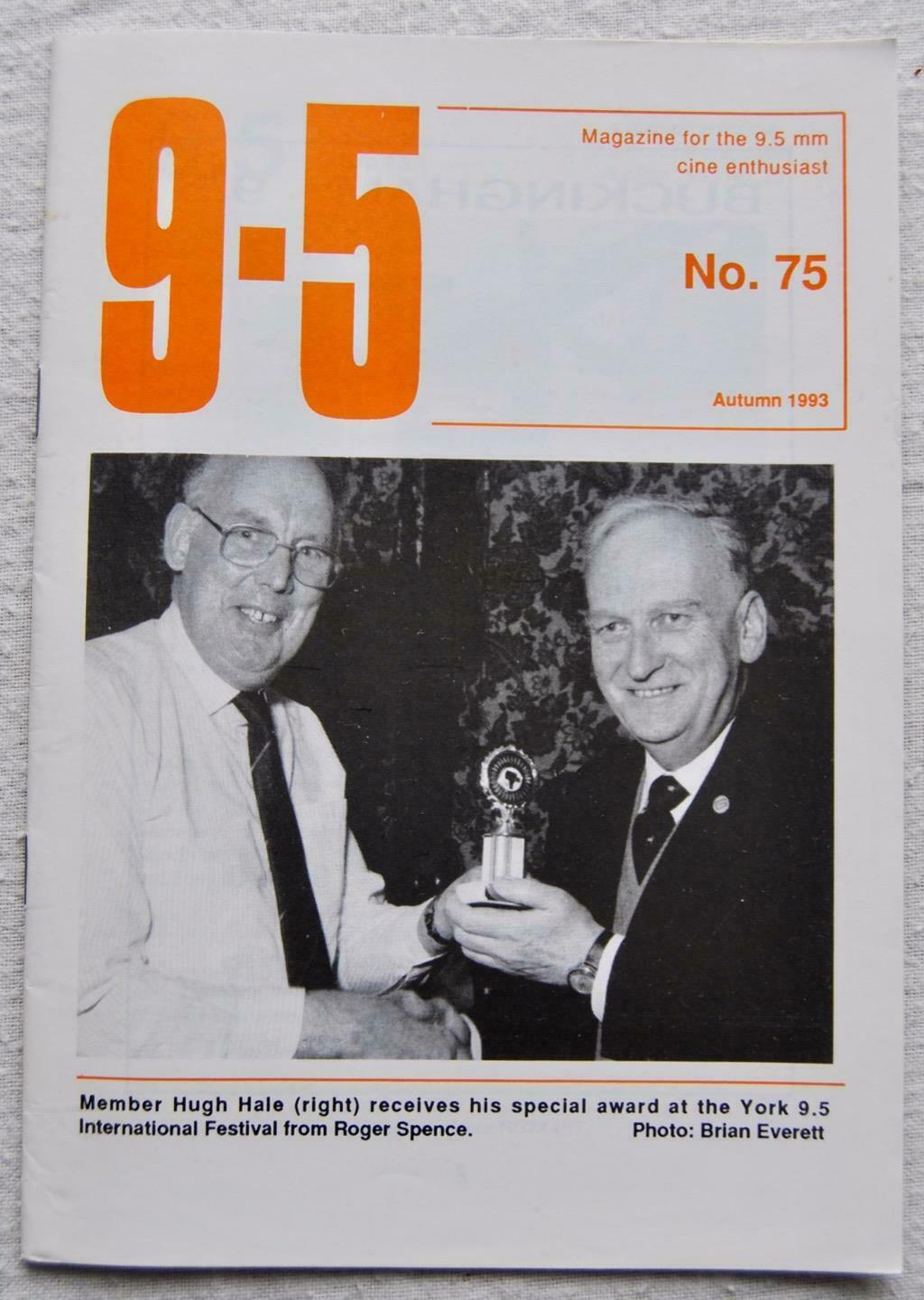 9.5 magazine side cover Issue 75 Autumn 1993