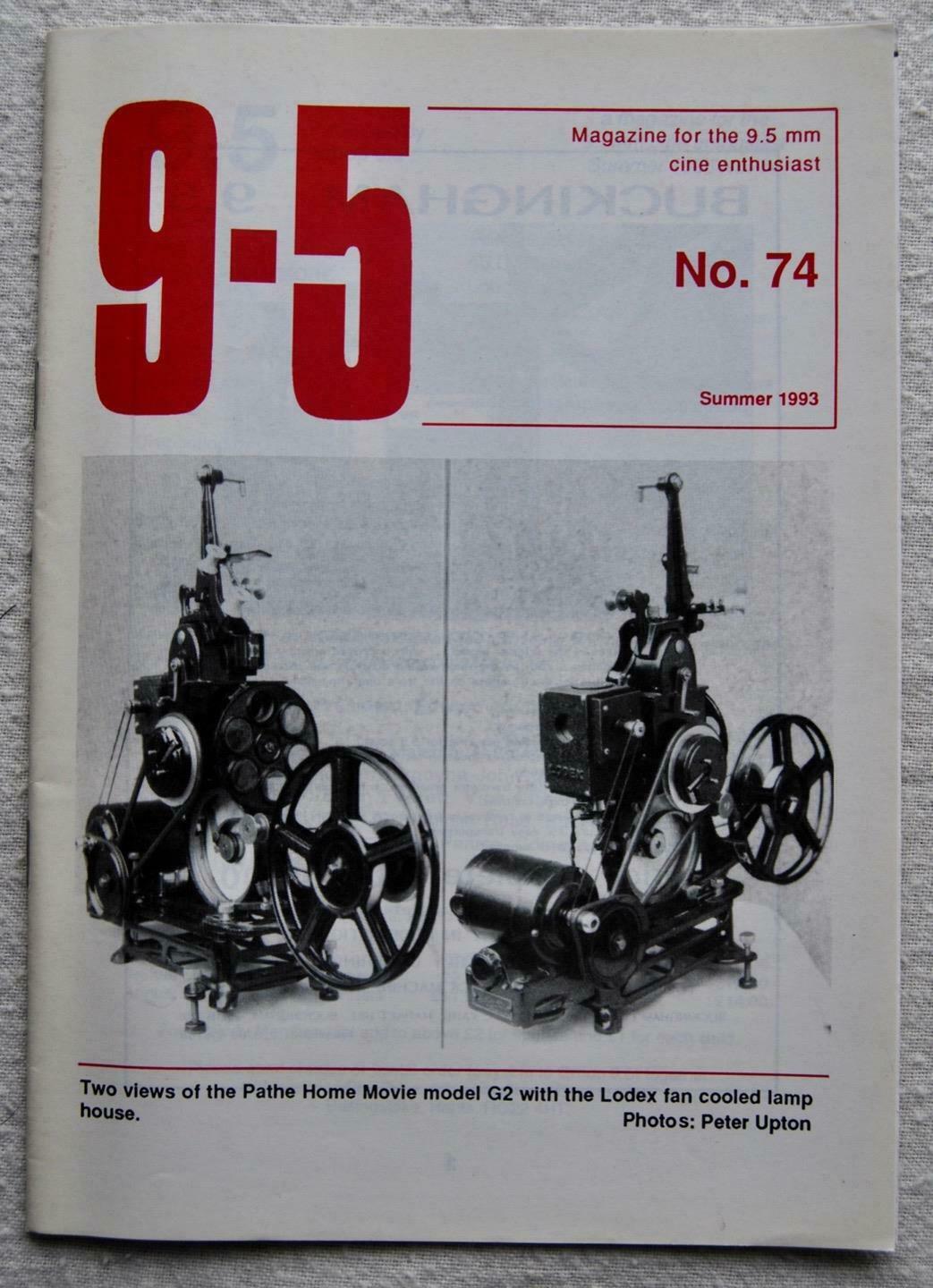 9.5 magazine side cover Issue 74 Summer 1993