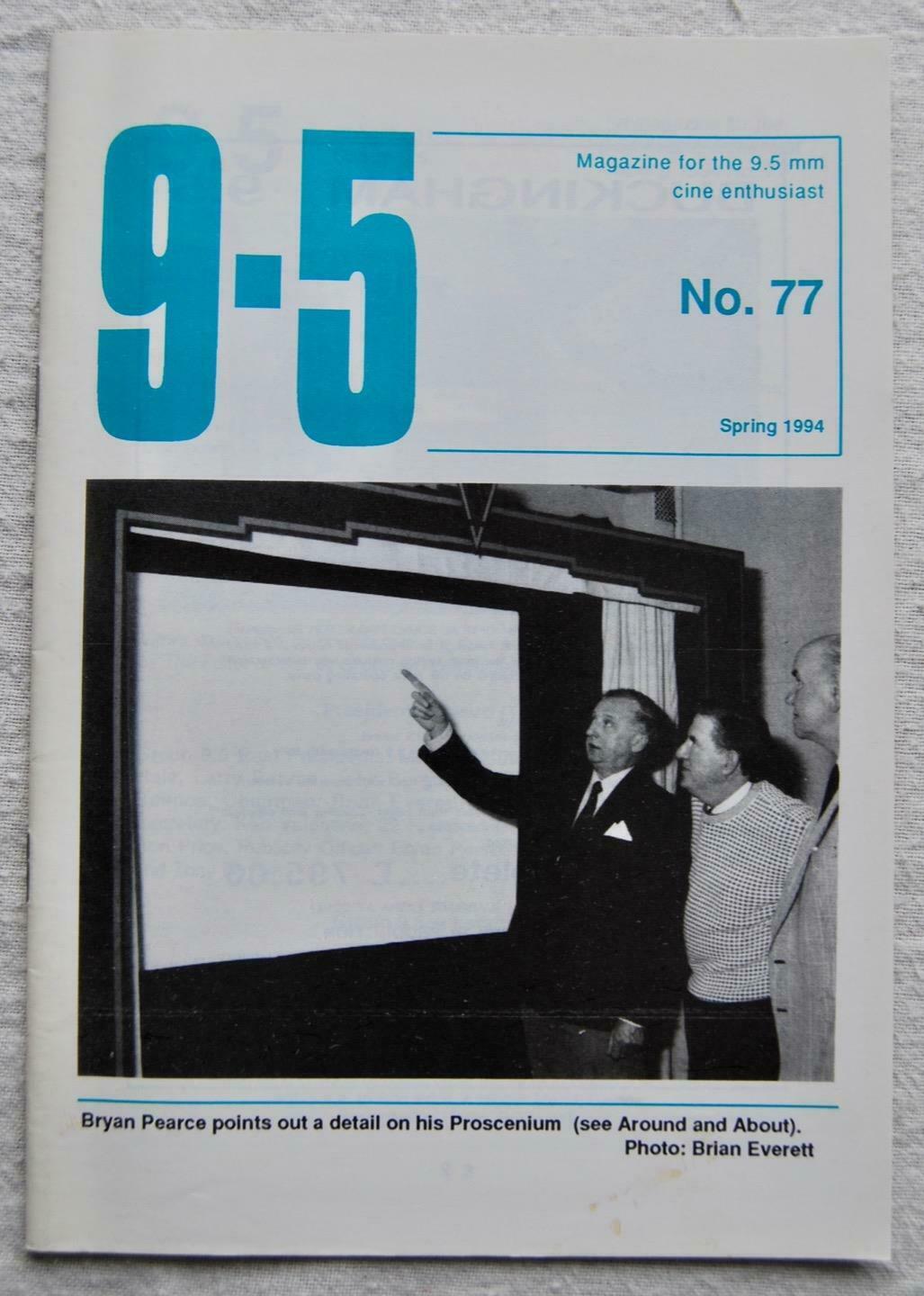9.5 magazine side cover Issue 77 Spring 1994