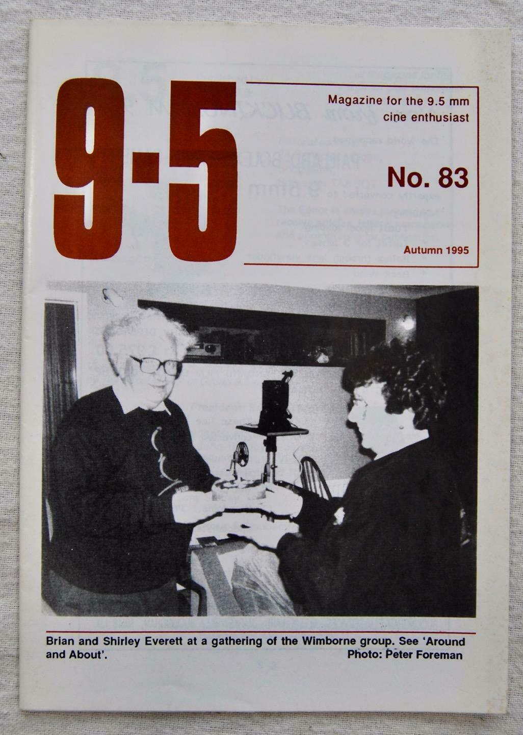 9.5 magazine side cover Issue 83 Autumn 1995