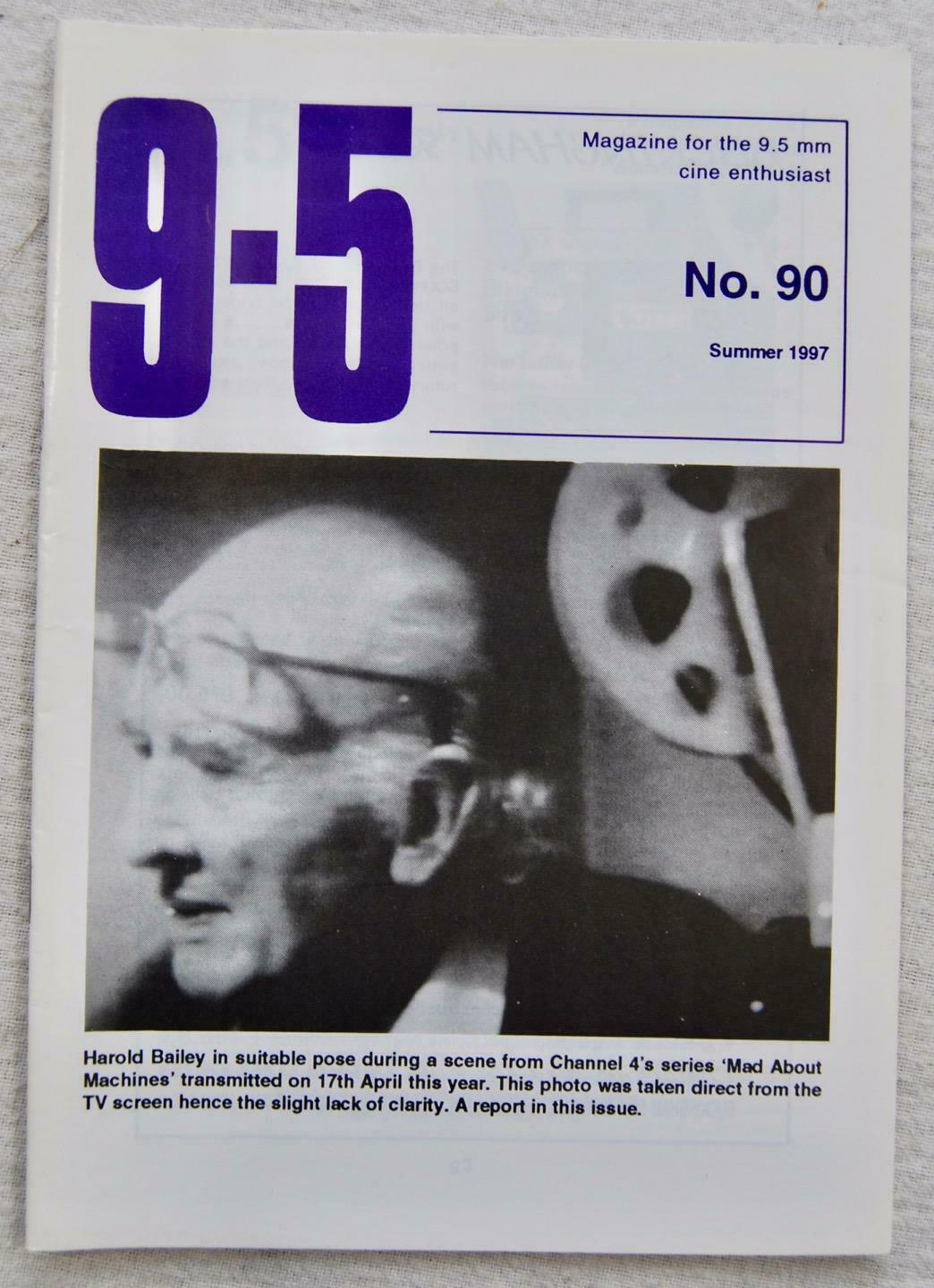 9.5 magazine side cover Issue 90 Summer 1997