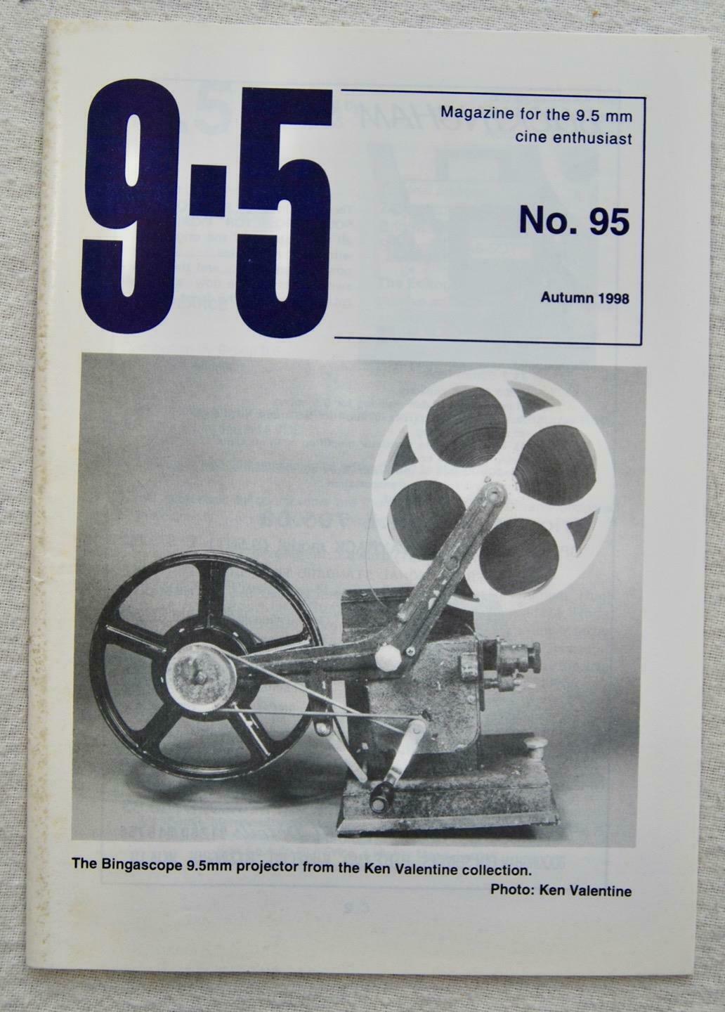 9.5 magazine side cover Issue 95 Autumn 1998