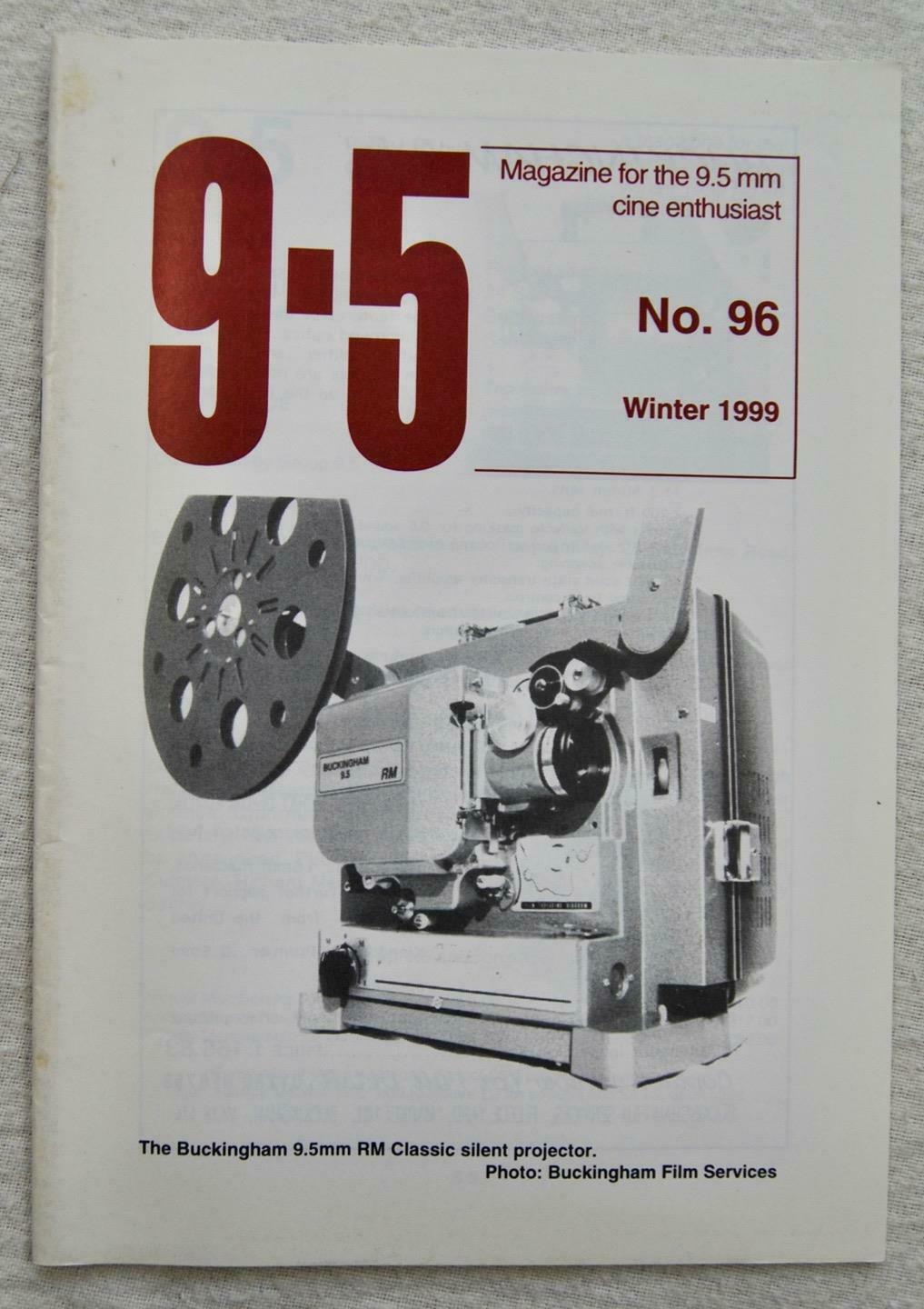 9.5 magazine side cover Issue 96 Winter 1999