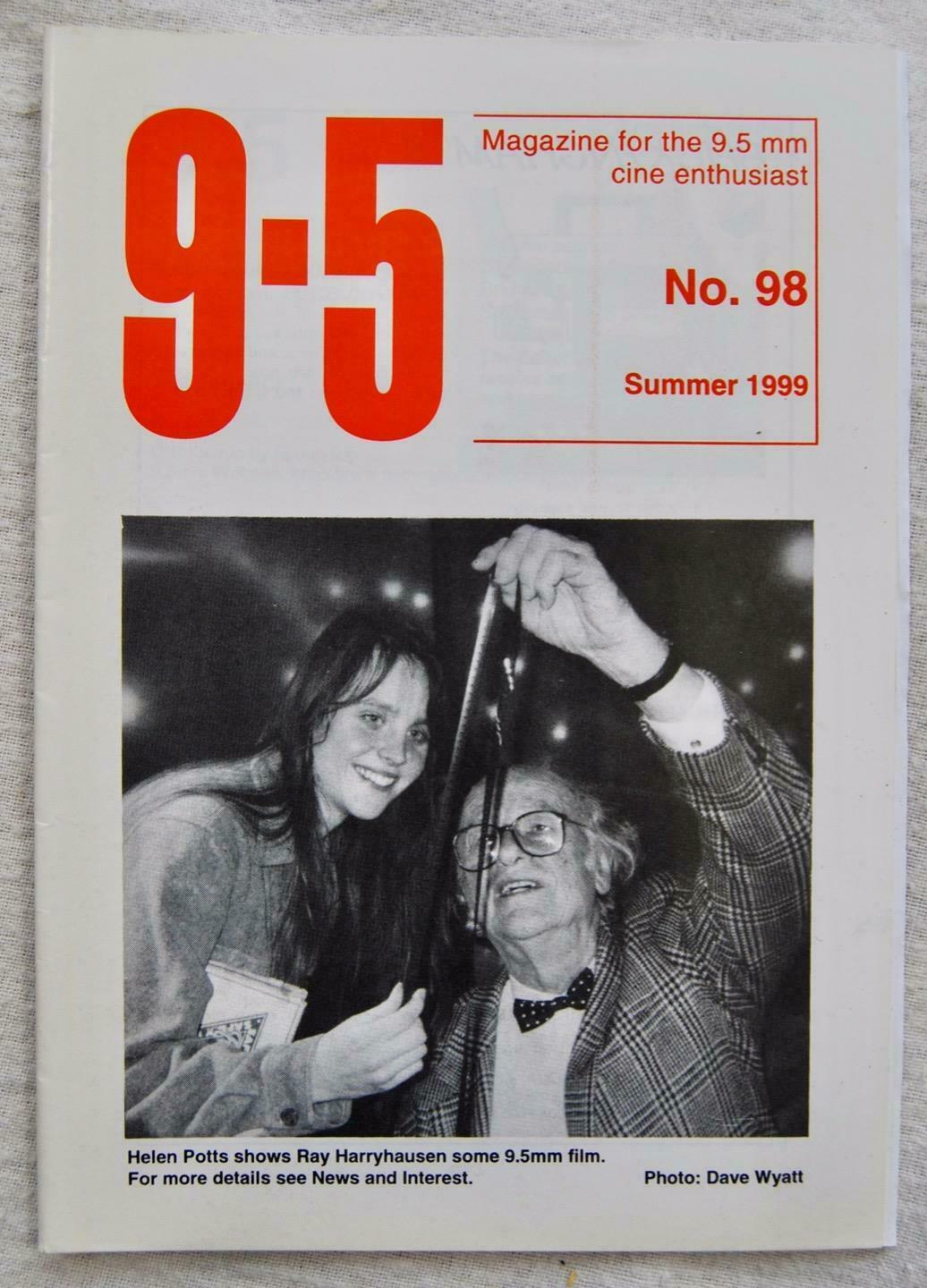 9.5 magazine side cover Issue 98 Summer 1999