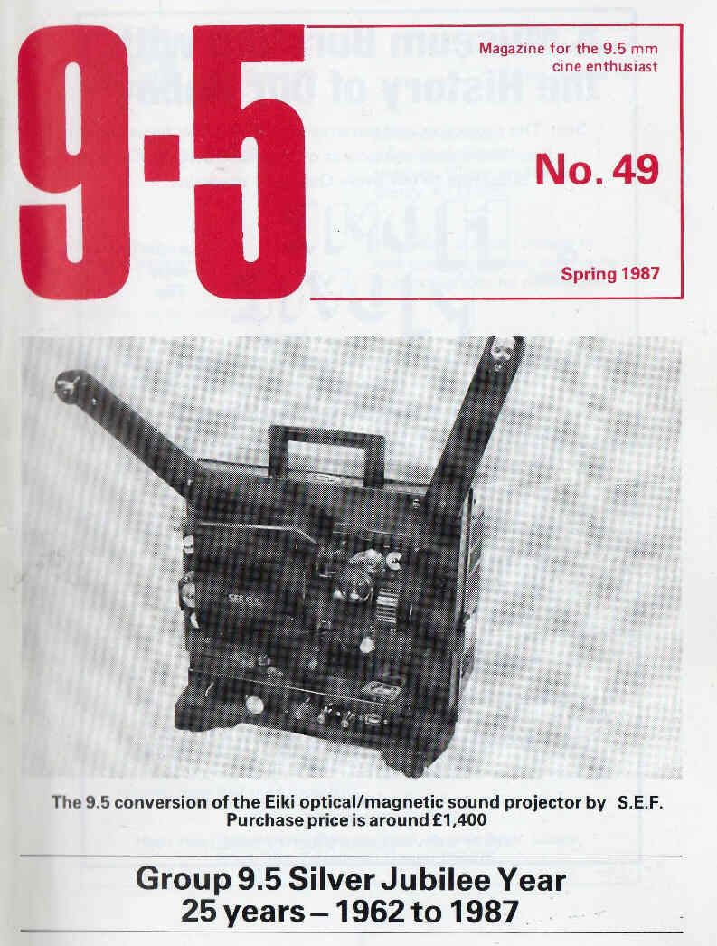 9.5 magazine side cover Issue 49 Spring 1987