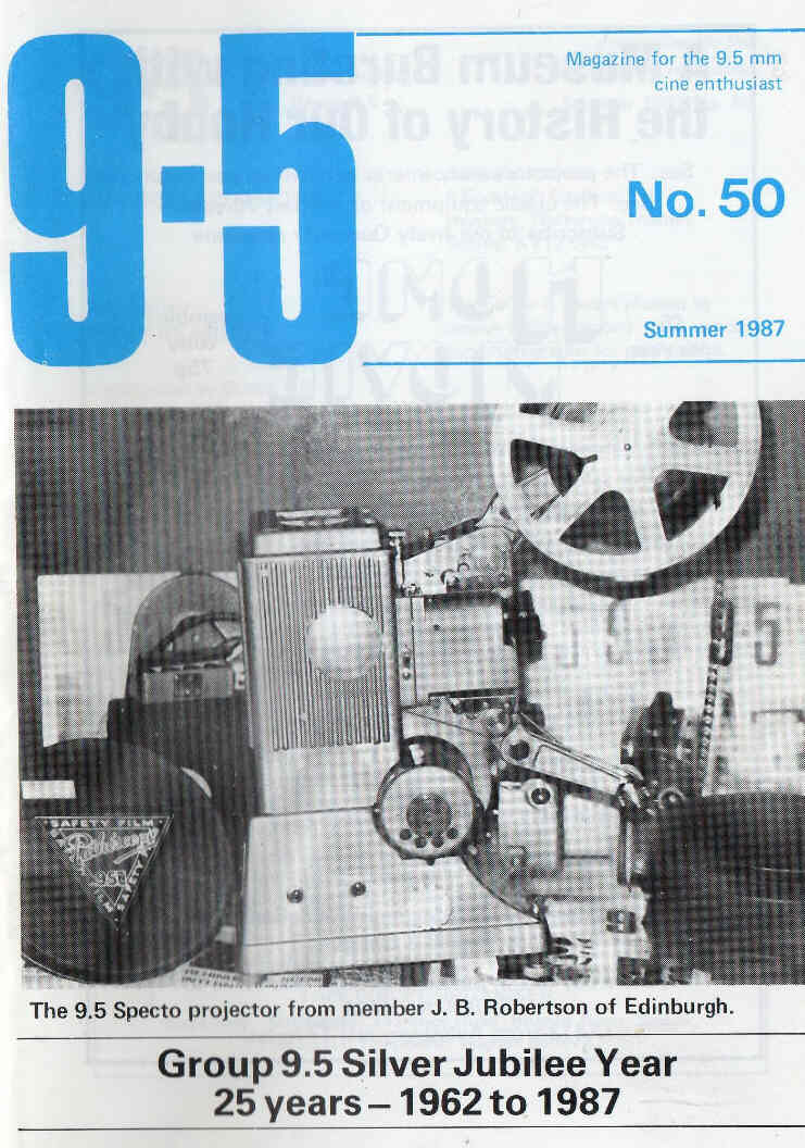 9.5 magazine side cover Issue 50 Summer 1987