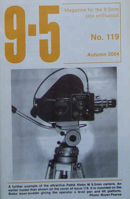 9.5 magazine side cover Issue 119 Autumn 2004