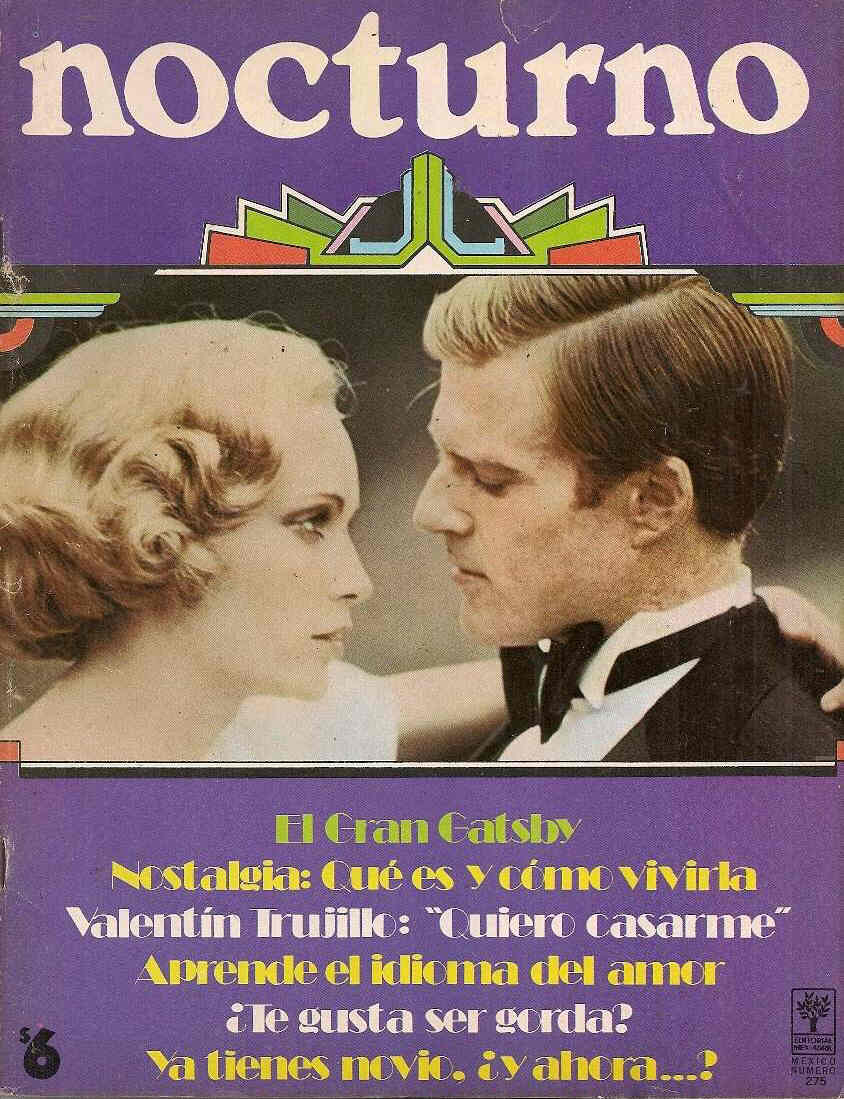 NOCTURNO (Mex) magazine side cover Issue 275  1974