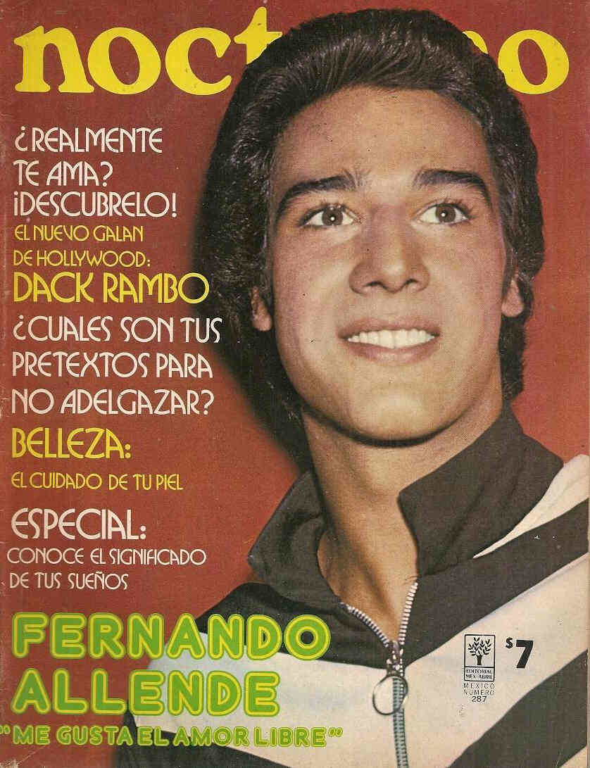 NOCTURNO (Mex) magazine side cover Issue 287  1975